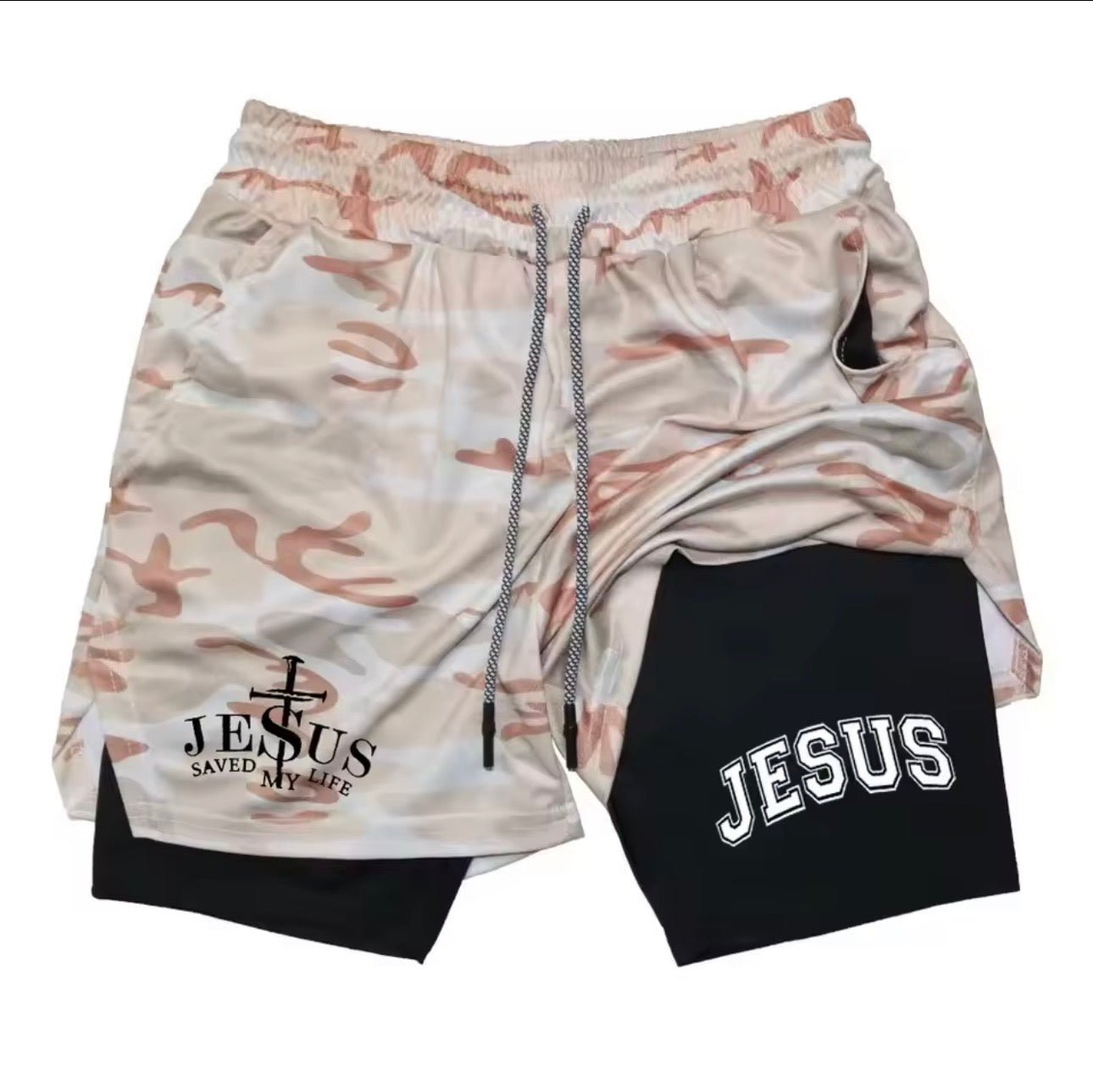 Jesus Unisex Shorts